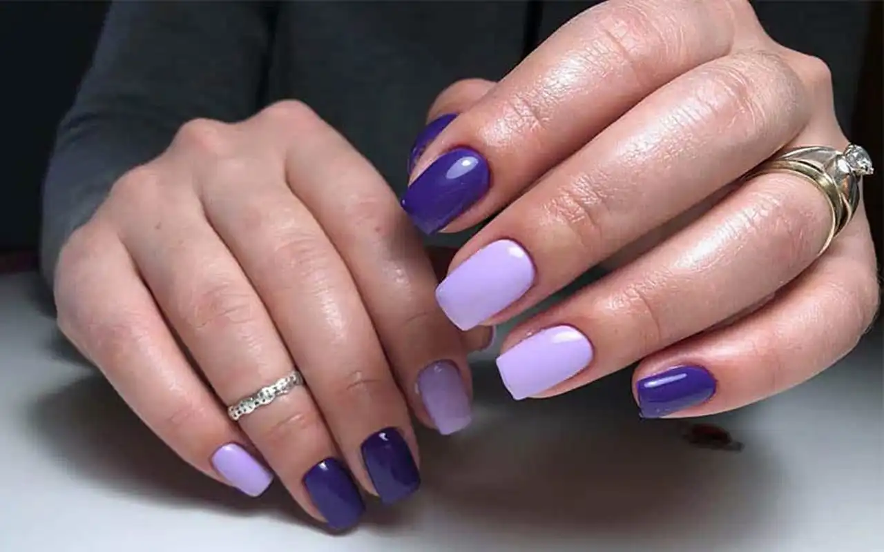 لاک ژل ساده و زیبا + متفاوت ترین و خاص ترین ایده ها برای طراحی لاک ژل مناسب فصل پاییز و زمستان