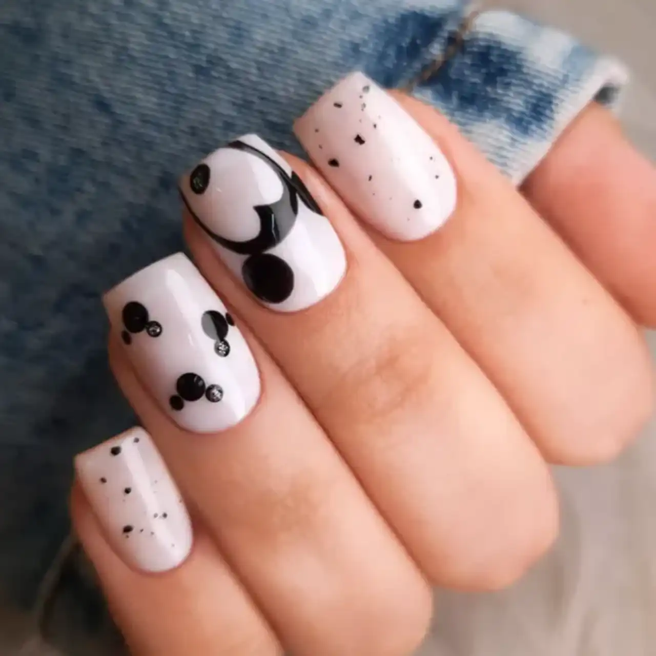 لاک ژل ساده و زیبا + متفاوت ترین و خاص ترین ایده ها برای طراحی لاک ژل مناسب فصل پاییز و زمستان