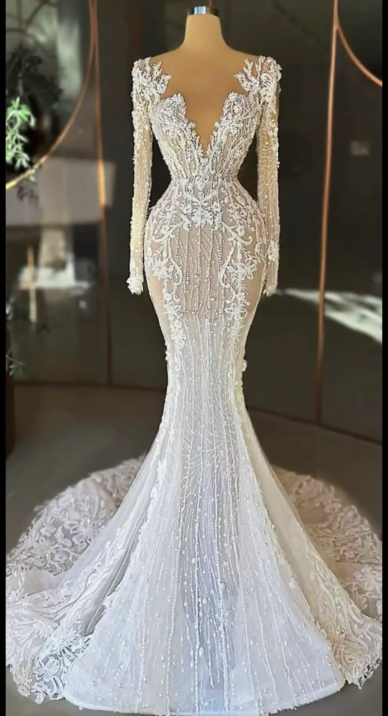 لباس عروس ماکسی زیبا