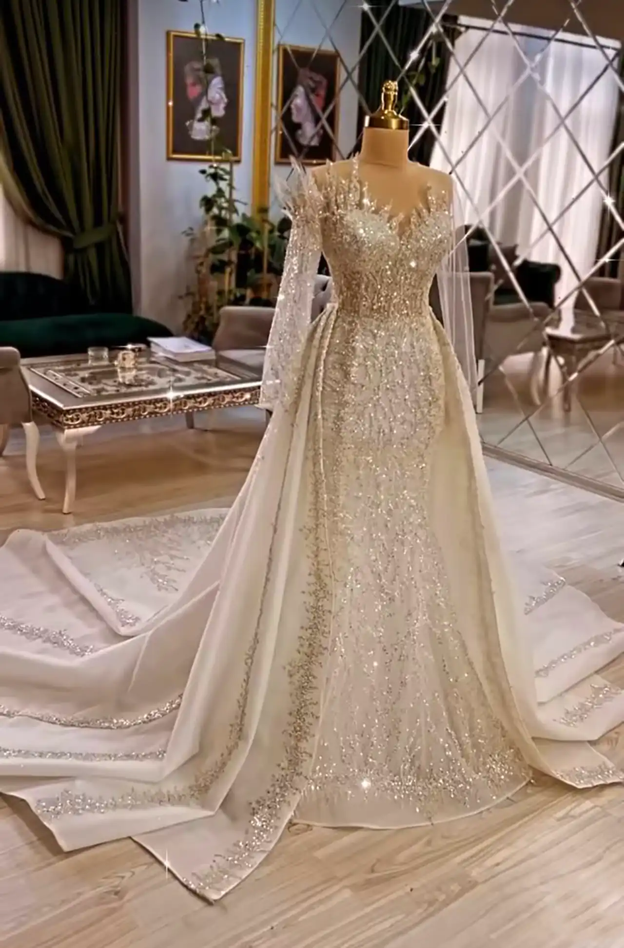 لباس عروس ماکسی زیبا