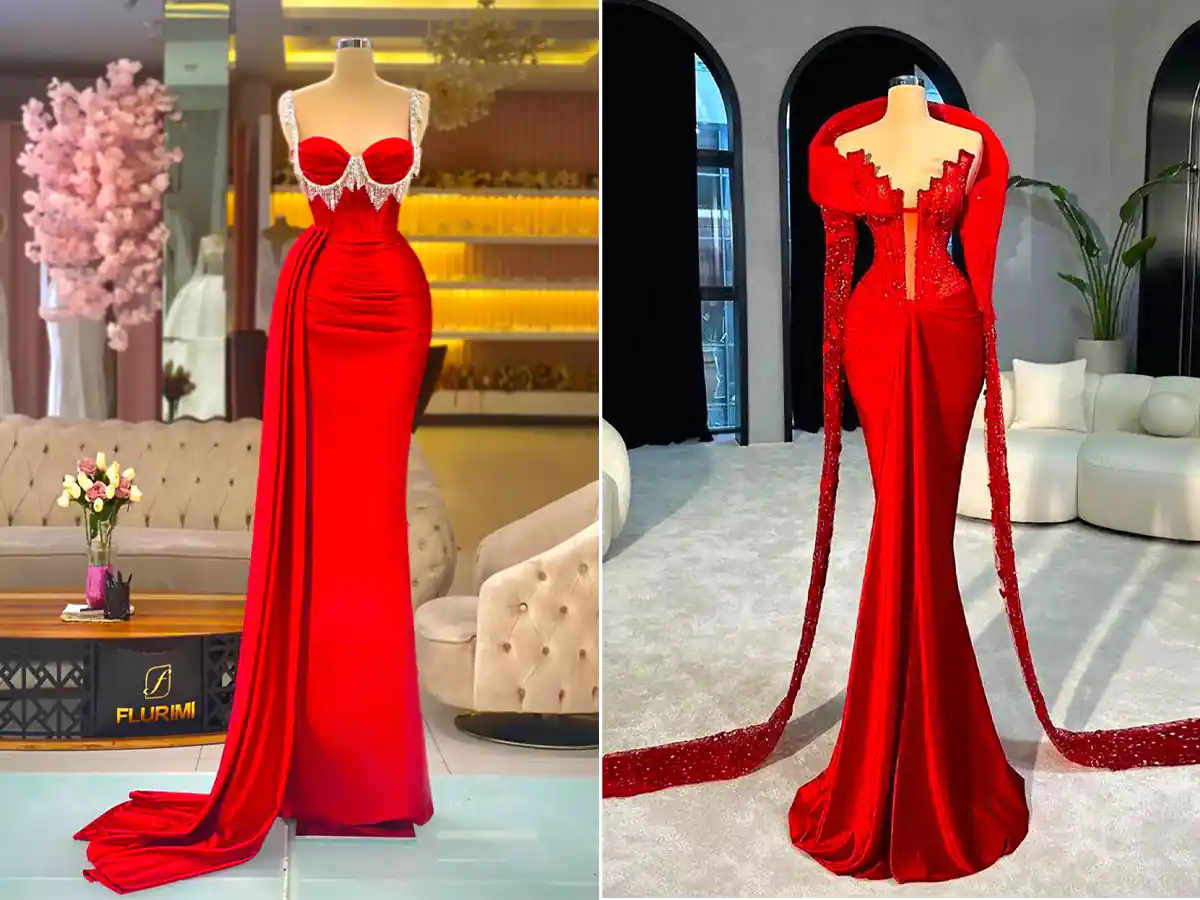 لباس قرمز ترند و خاص