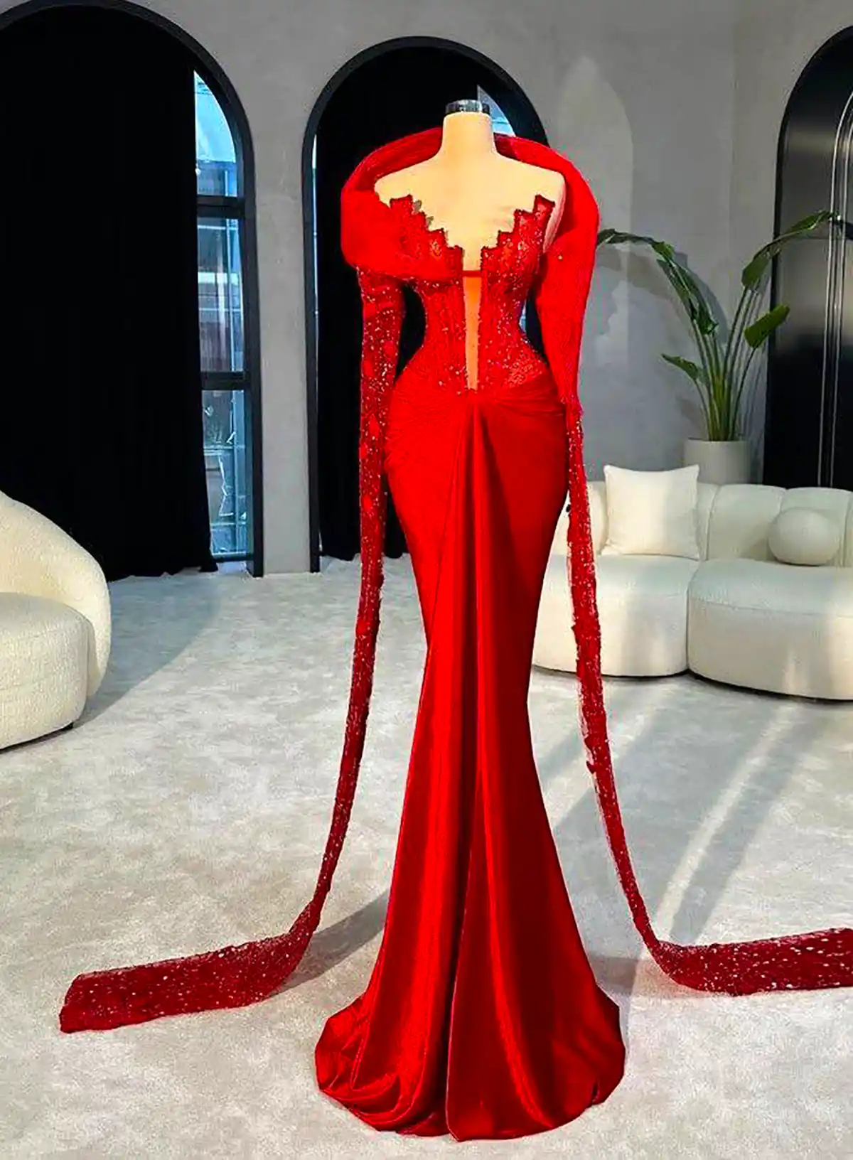 لباس قرمز ترند و خاص