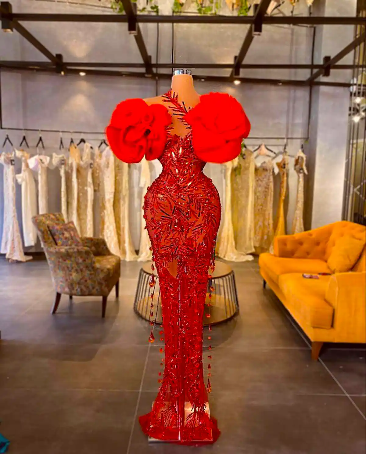 لباس قرمز ترند و خاص