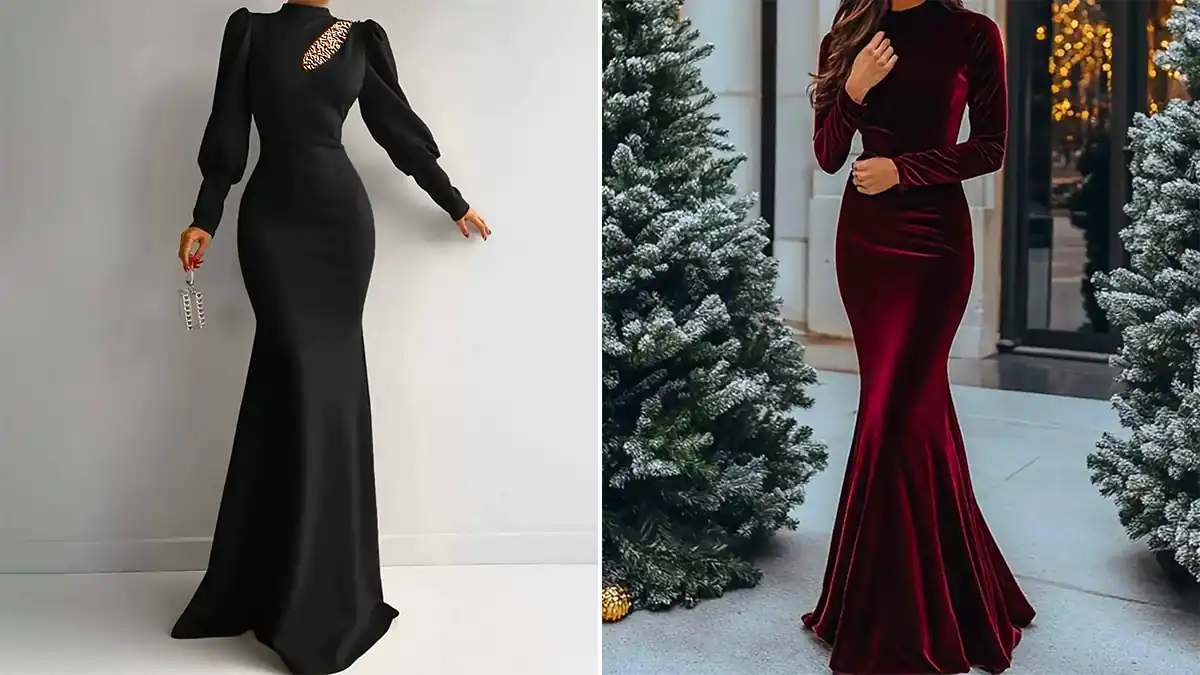 لباس مجلسی پوشیده ترند