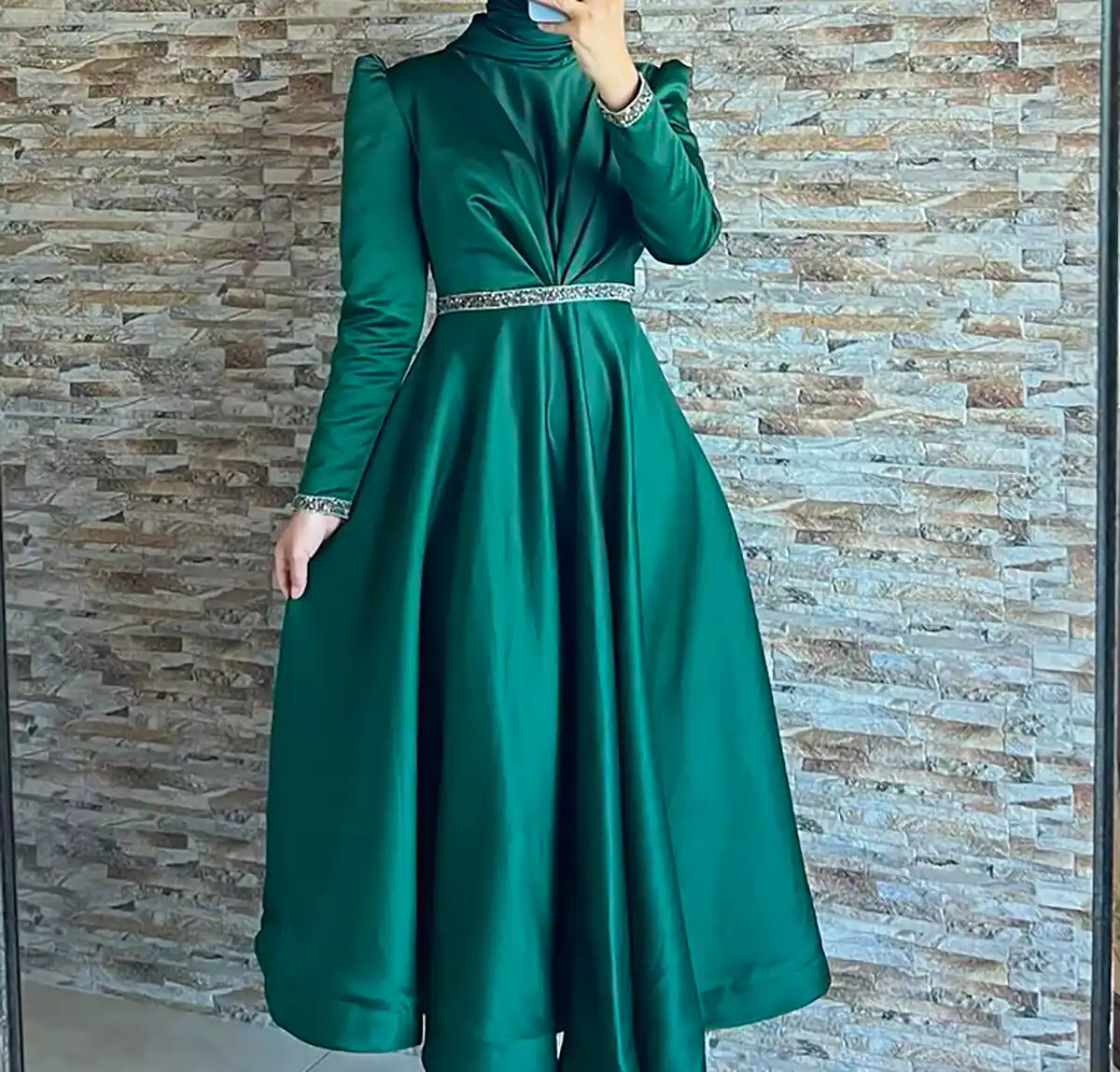 لباس ساده مجلسی پوشیده