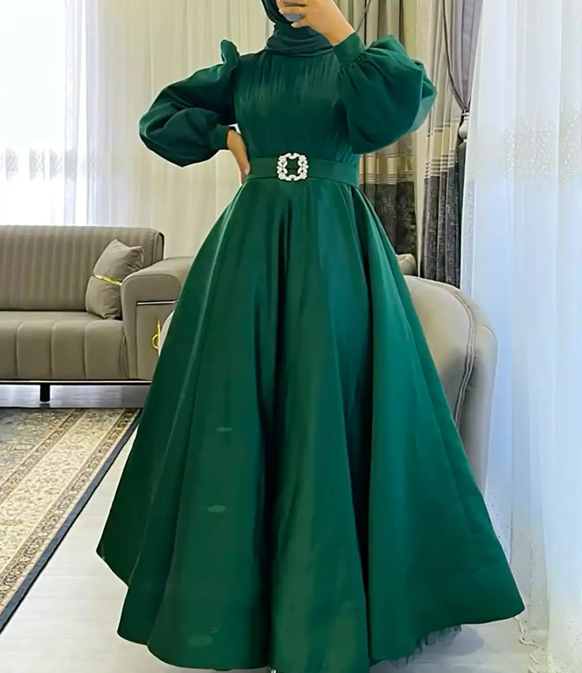 لباس ساده مجلسی پوشیده