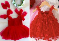 لباس توری بچه گانه مجلسی