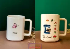 ماگ سرامیکی ساده و زیبا