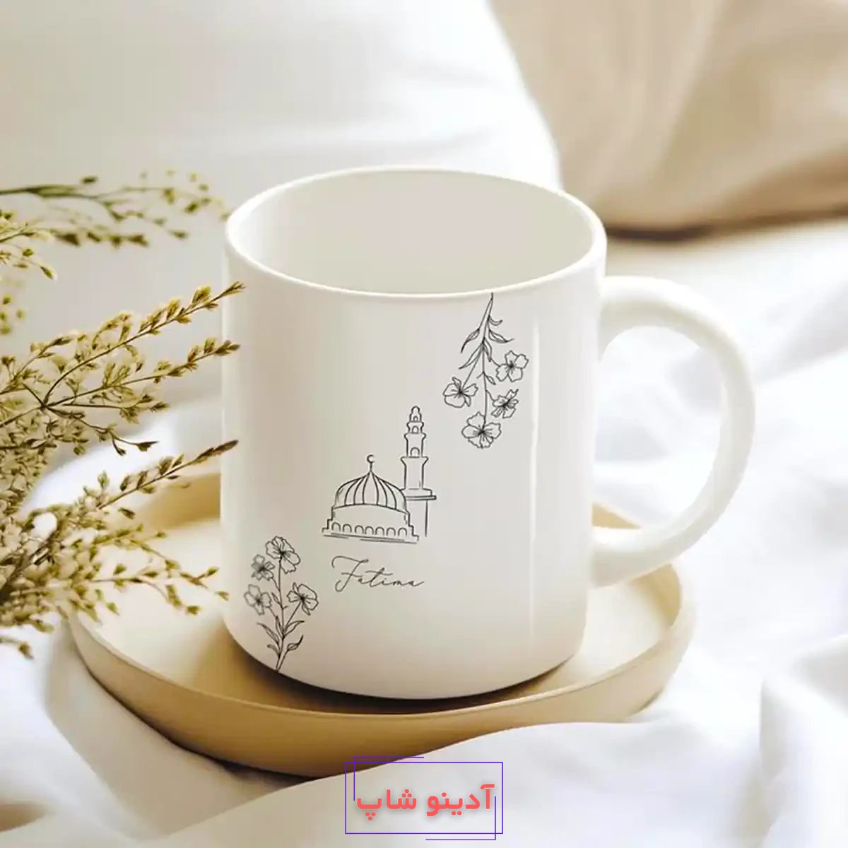 ماگ سرامیکی ساده و زیبا