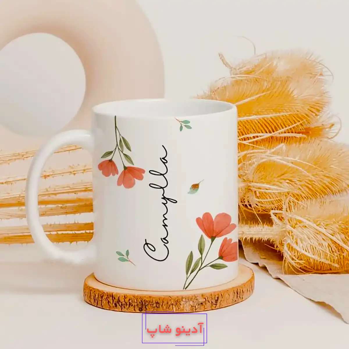 ماگ سرامیکی ساده و زیبا