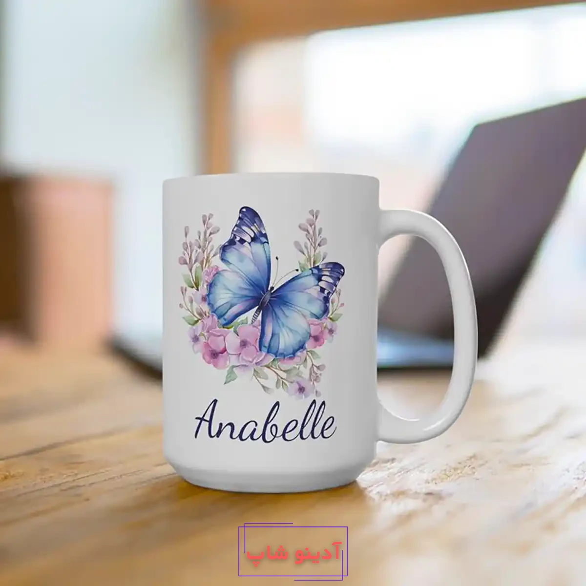 ماگ سرامیکی ساده و زیبا