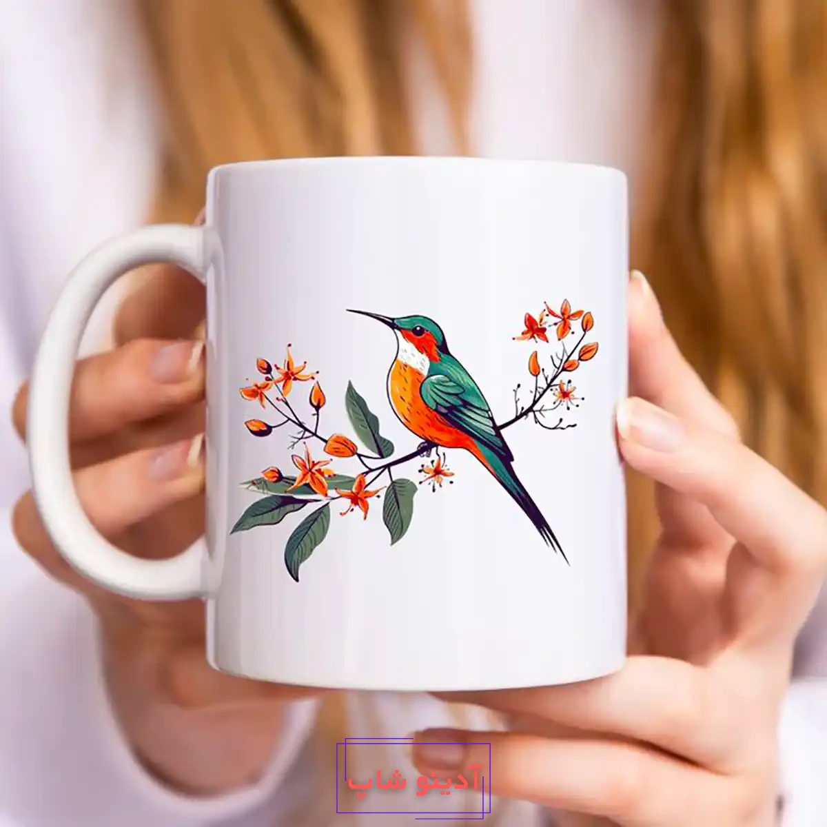 ماگ سرامیکی ساده و زیبا