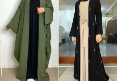 مانتوعبایی خوش دوخت ساده