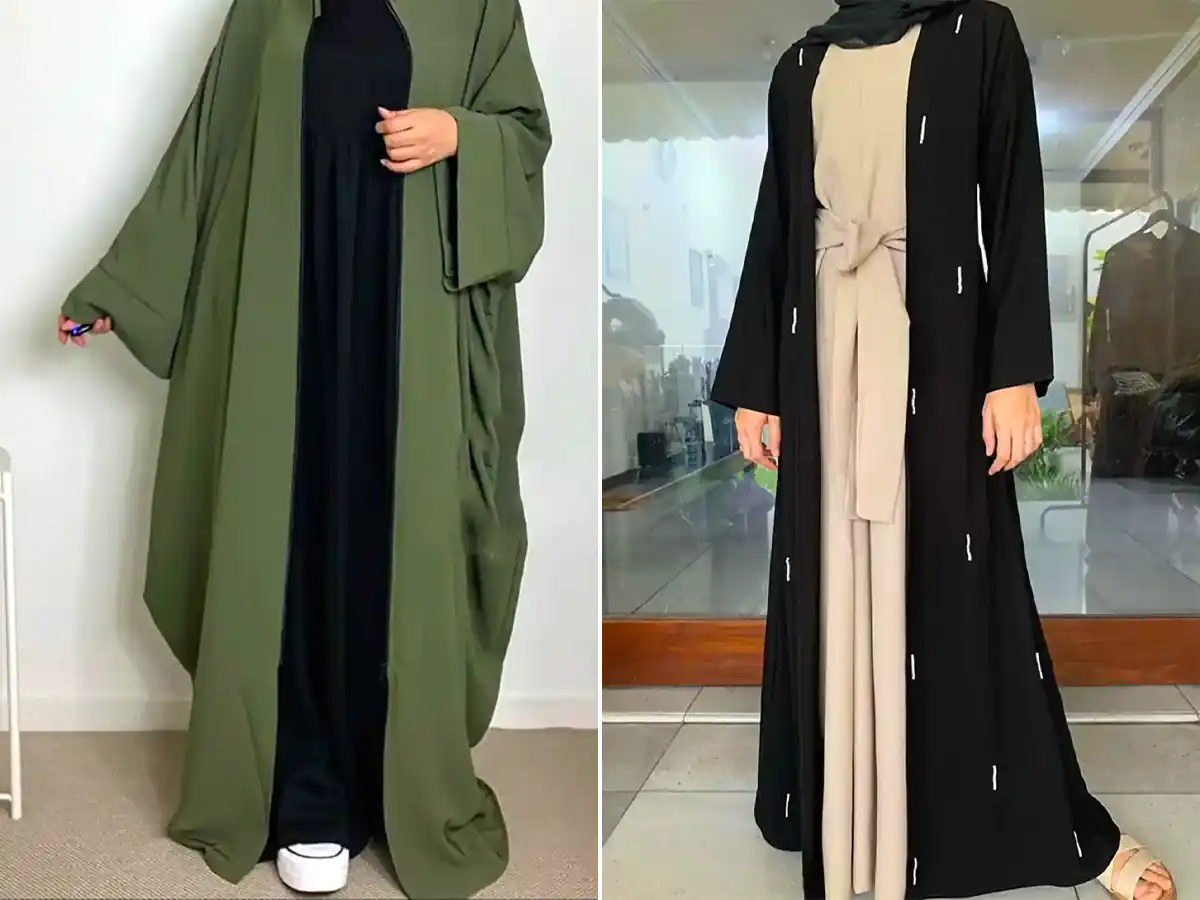 مانتوعبایی خوش دوخت ساده