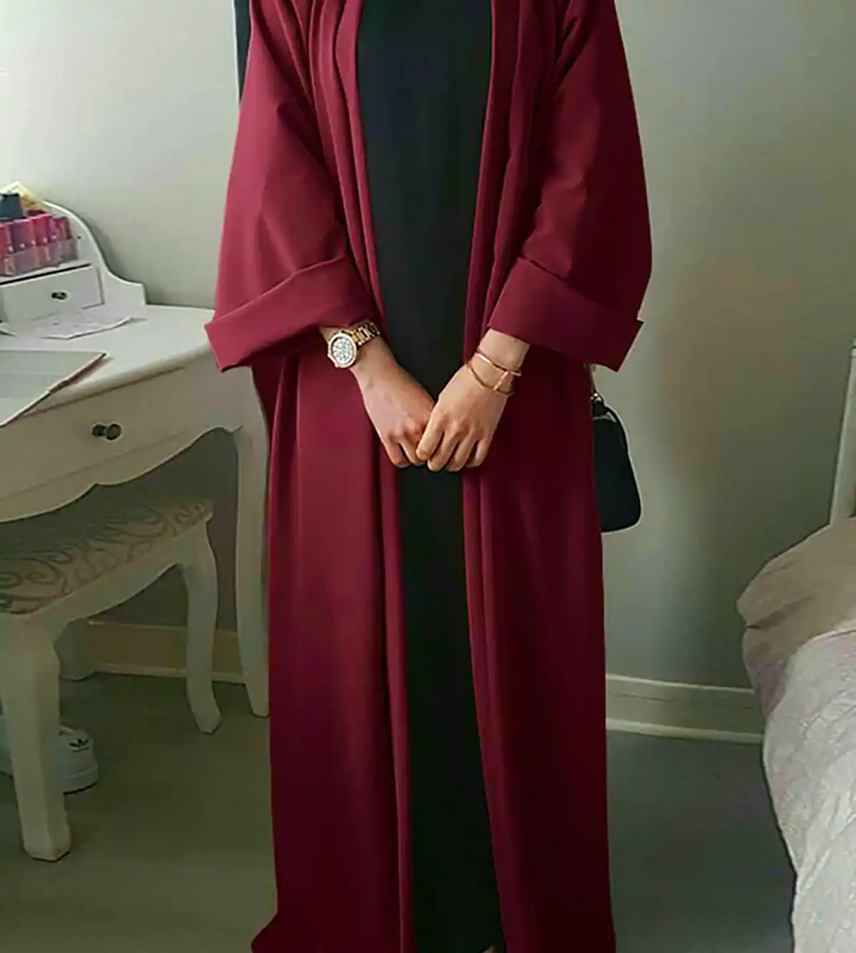 مانتوعبایی خوش دوخت ساده