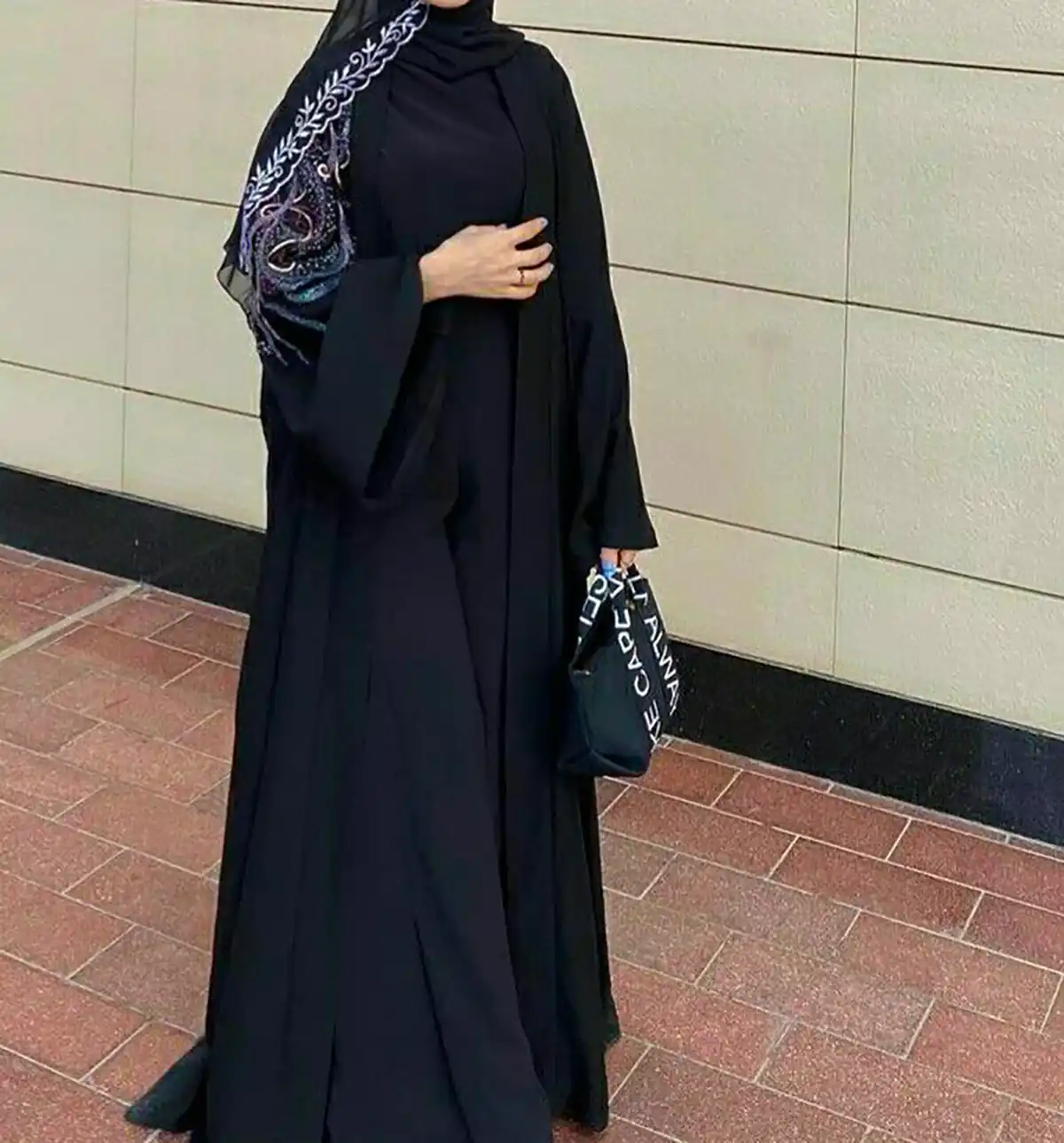 مانتو عبایی خوش دوخت زیبا