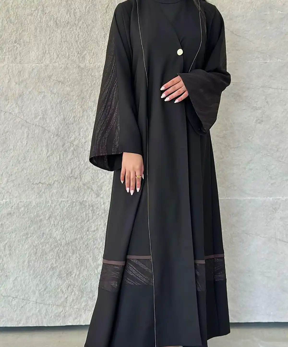 مانتو عبایی خوش دوخت زیبا