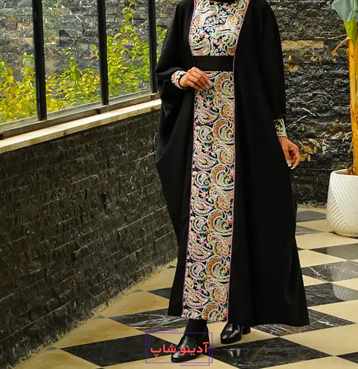 مانتو عبایی سنتی زیبا