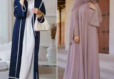 مانتو بلند عبایی زیبا