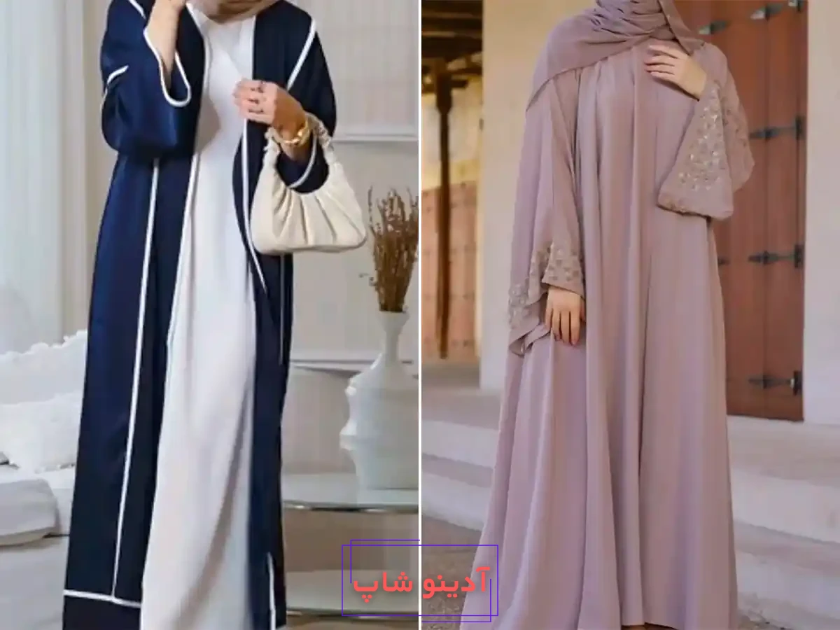 مانتو بلند عبایی زیبا