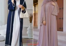مانتو بلند عبایی زیبا