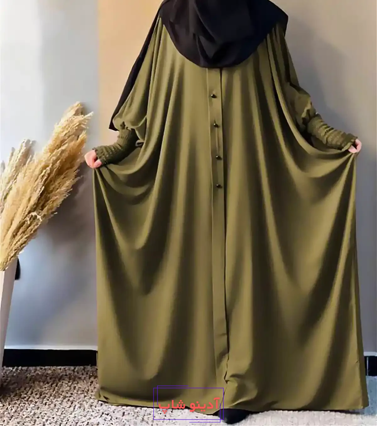 مانتو بلند عبایی زیبا