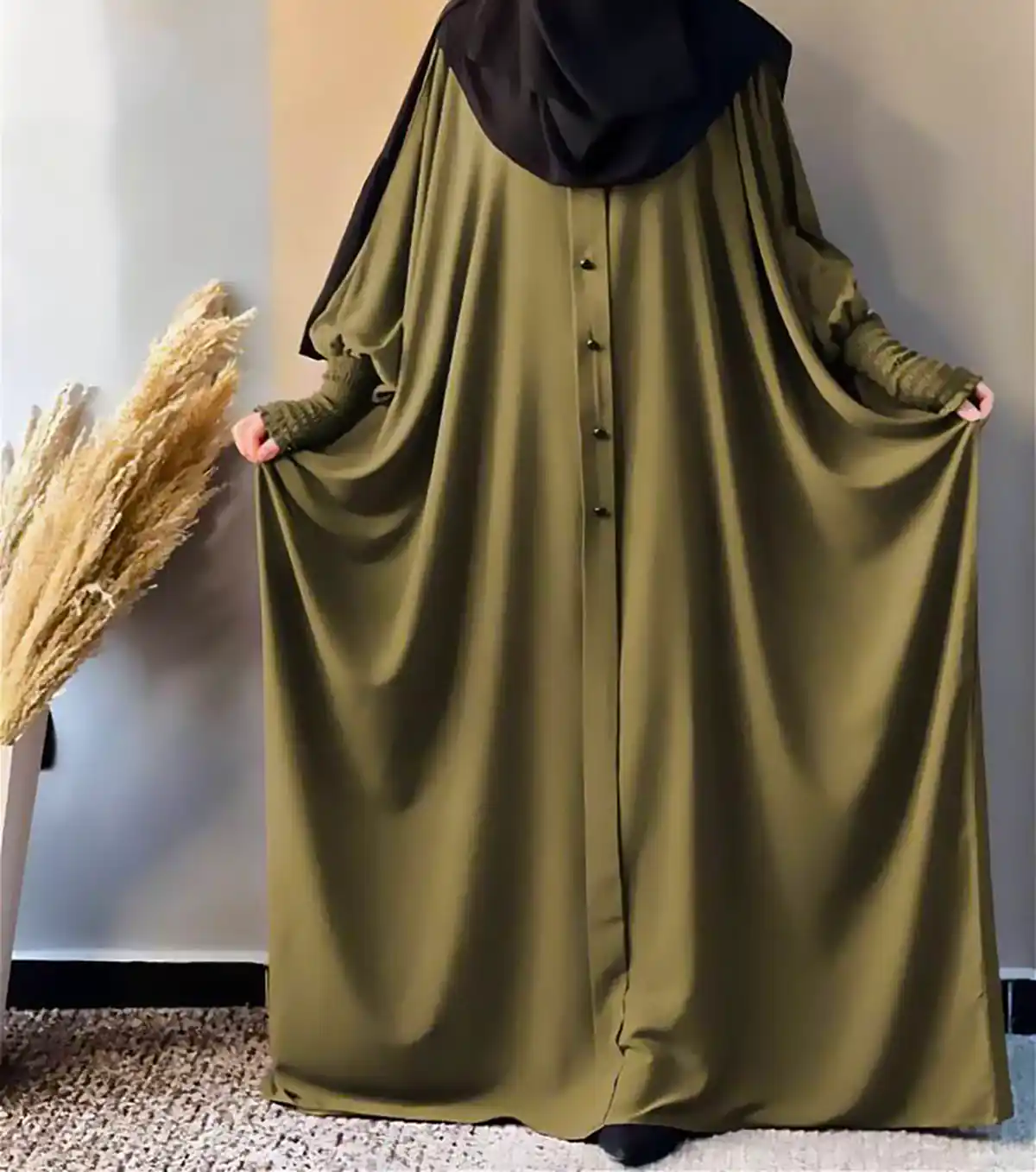 مانتو بلند عبایی زیبا