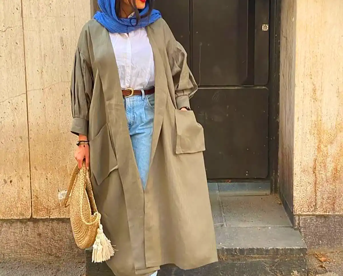 مانتو بلند جذاب و جدید