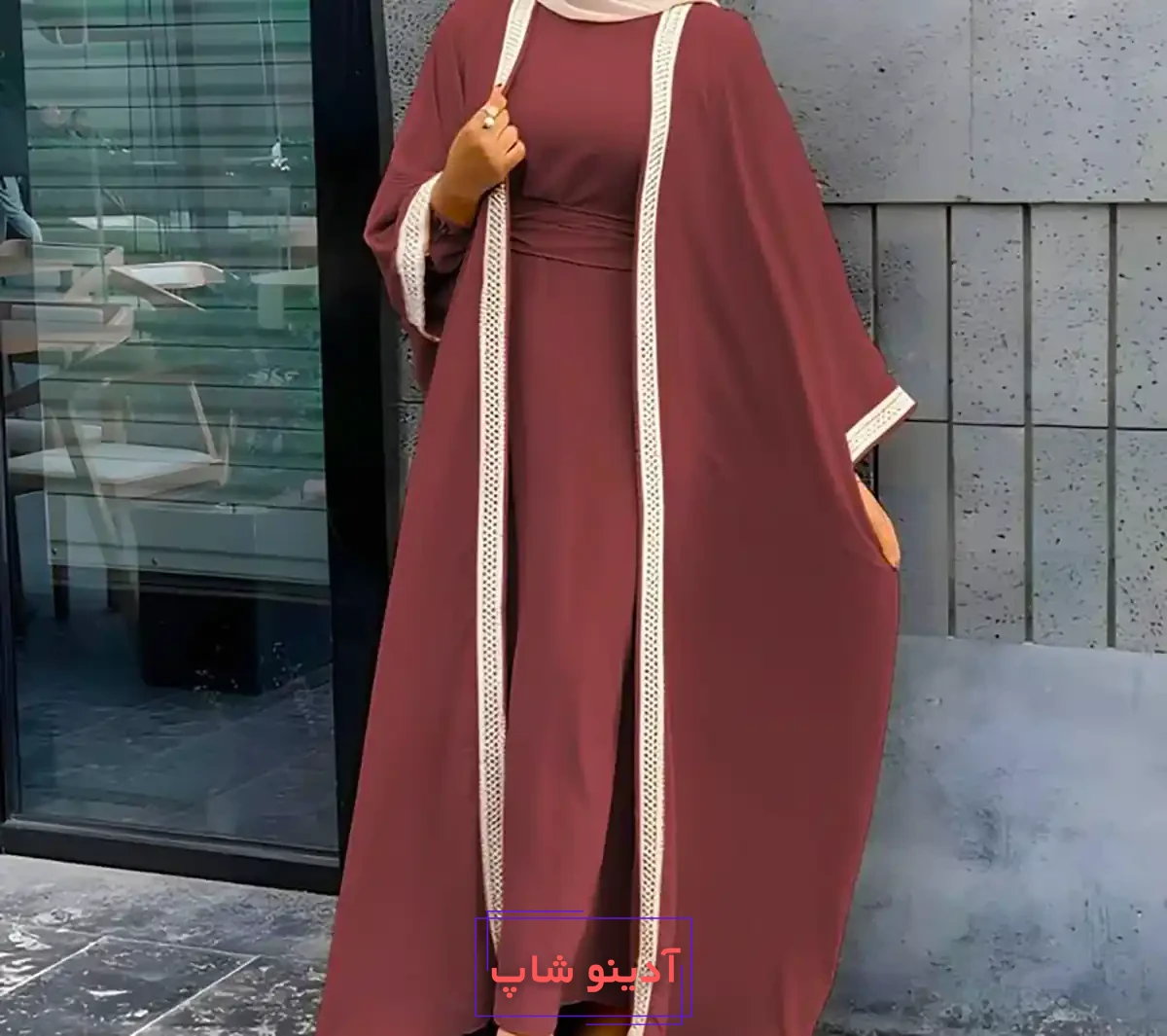 مانتو عبایی خانومانه و شیک