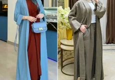 مانتو بلند و با وقار زنانه