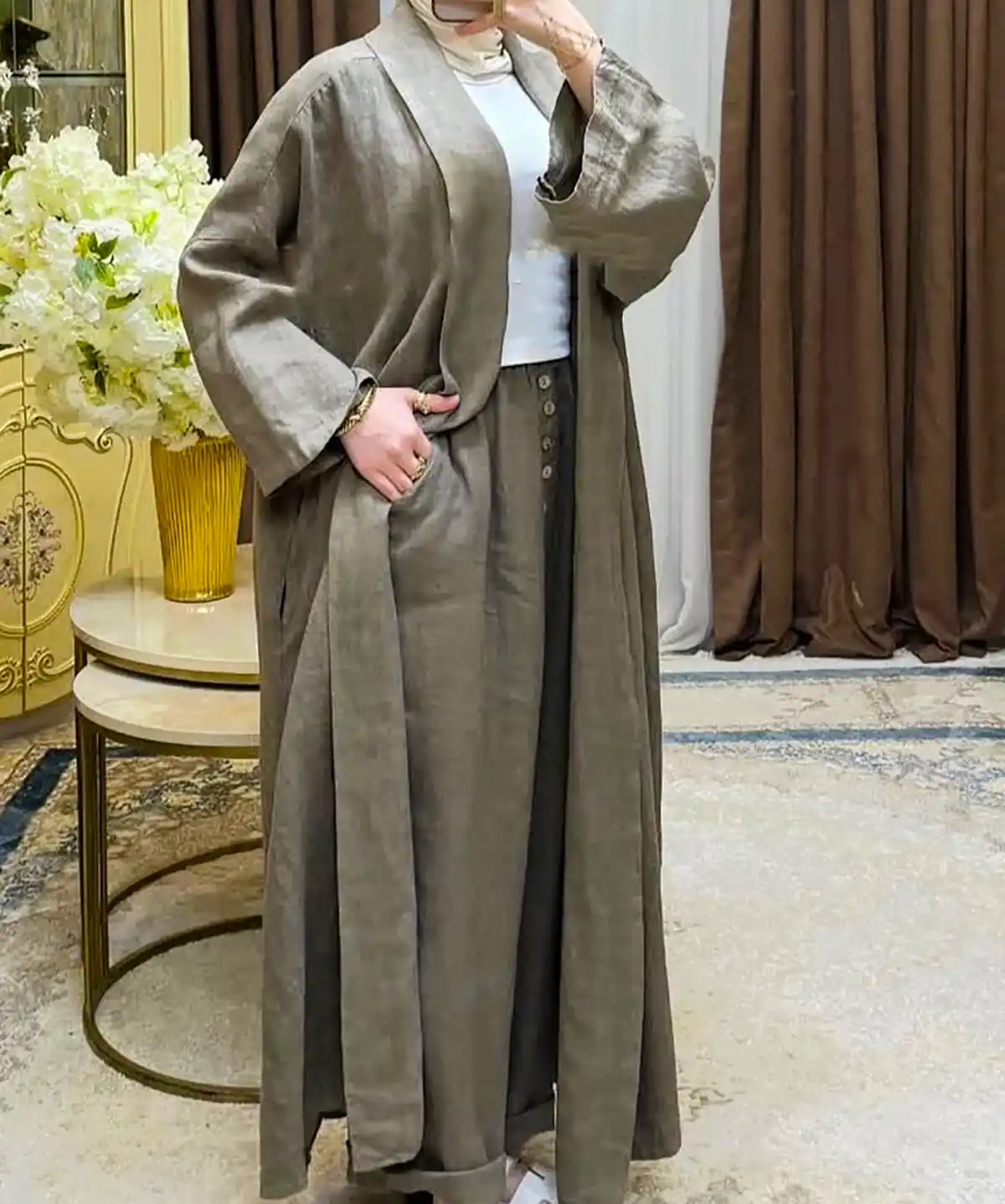مانتو بلند و با وقار زنانه