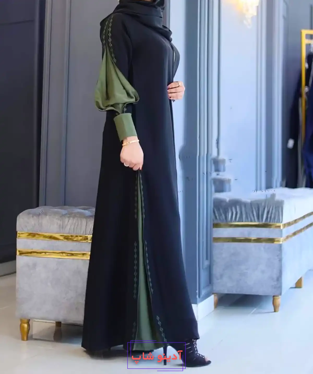 مانتو بلند و پوشیده زنانه