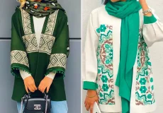 مانتو بوتیکی زیبا و جذاب