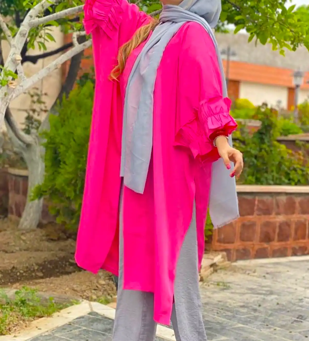 مانتو فری سایز زنانه جدید