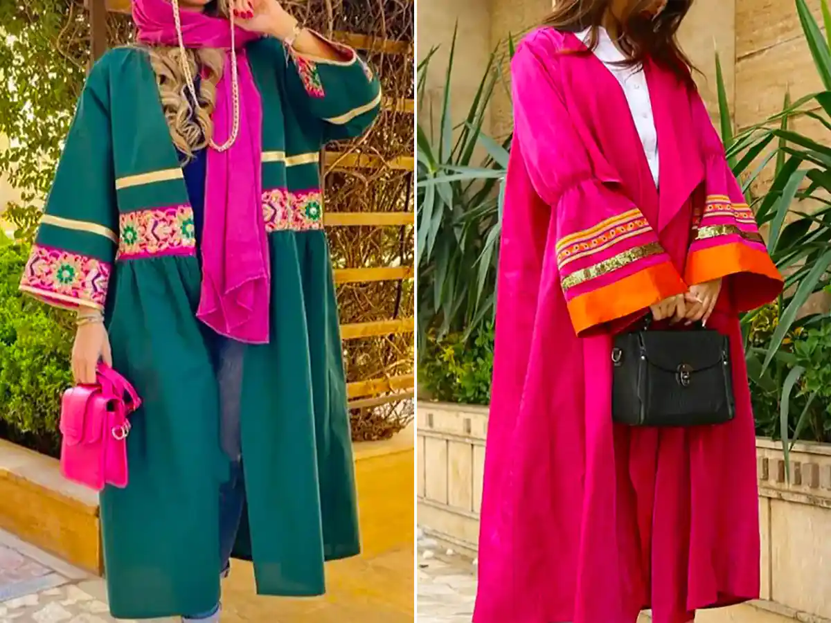 مانتو فری سایز زنانه جذاب
