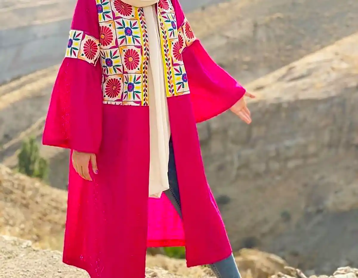 مانتو فری سایز زنانه جذاب