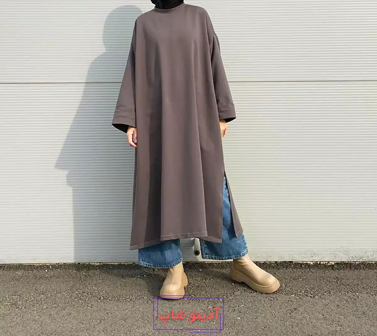 مانتو جلو بسته شیک