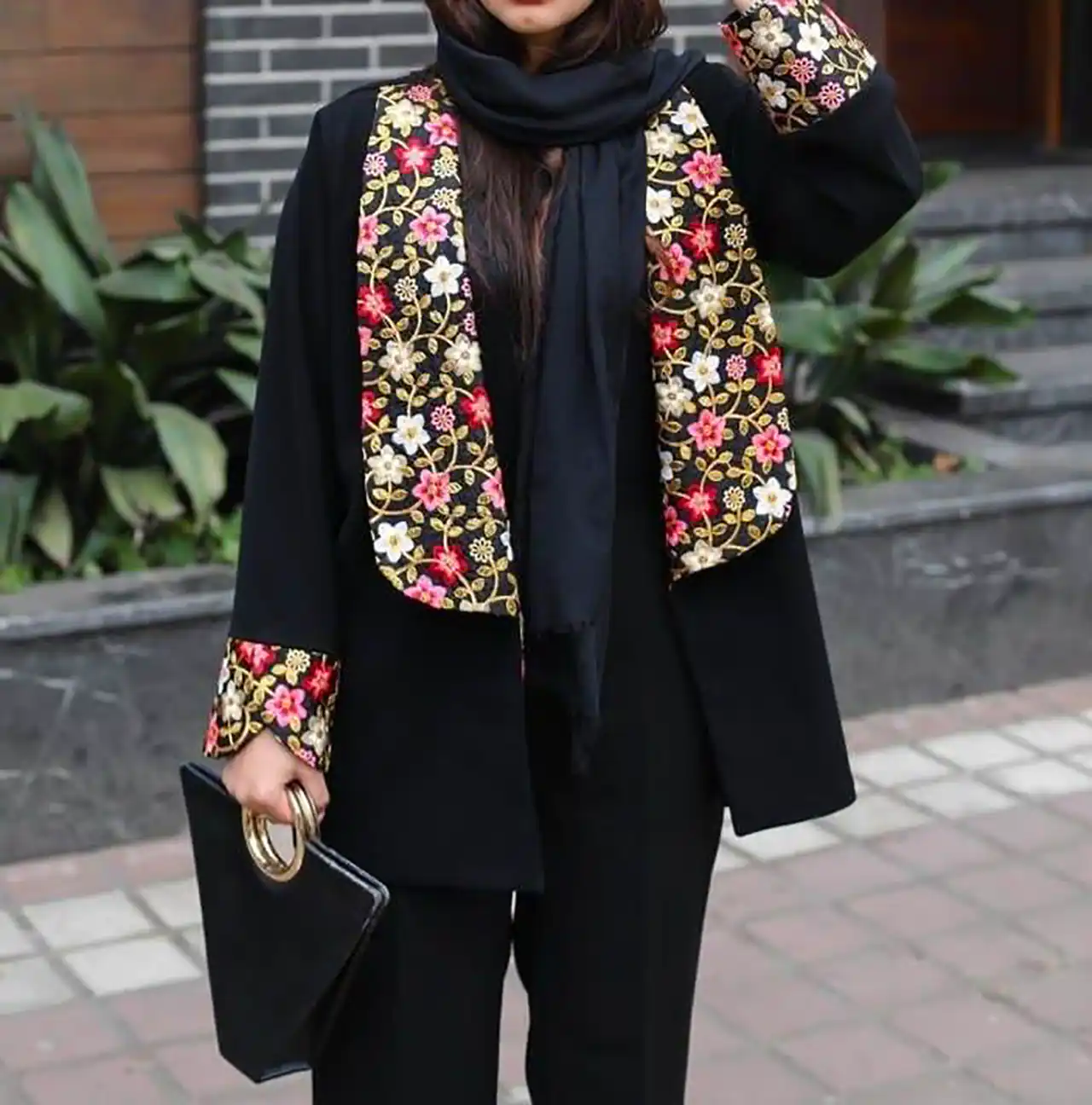 مانتو کتی ضخیم پائیزی