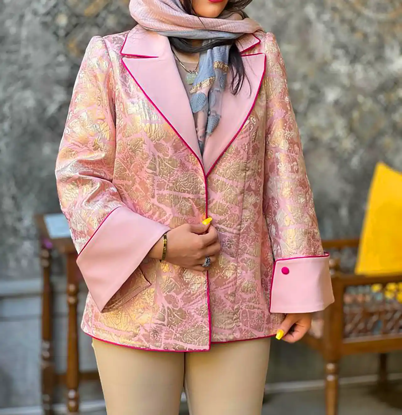 مانتو کتی ضخیم پائیزی