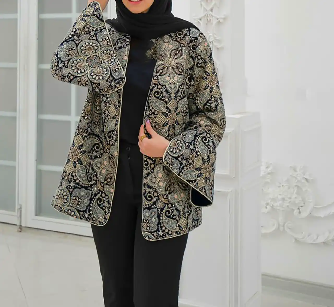 مانتو کتی ضخیم پائیزی