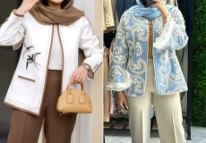 مانتو کتی طرحدار شیک زنانه