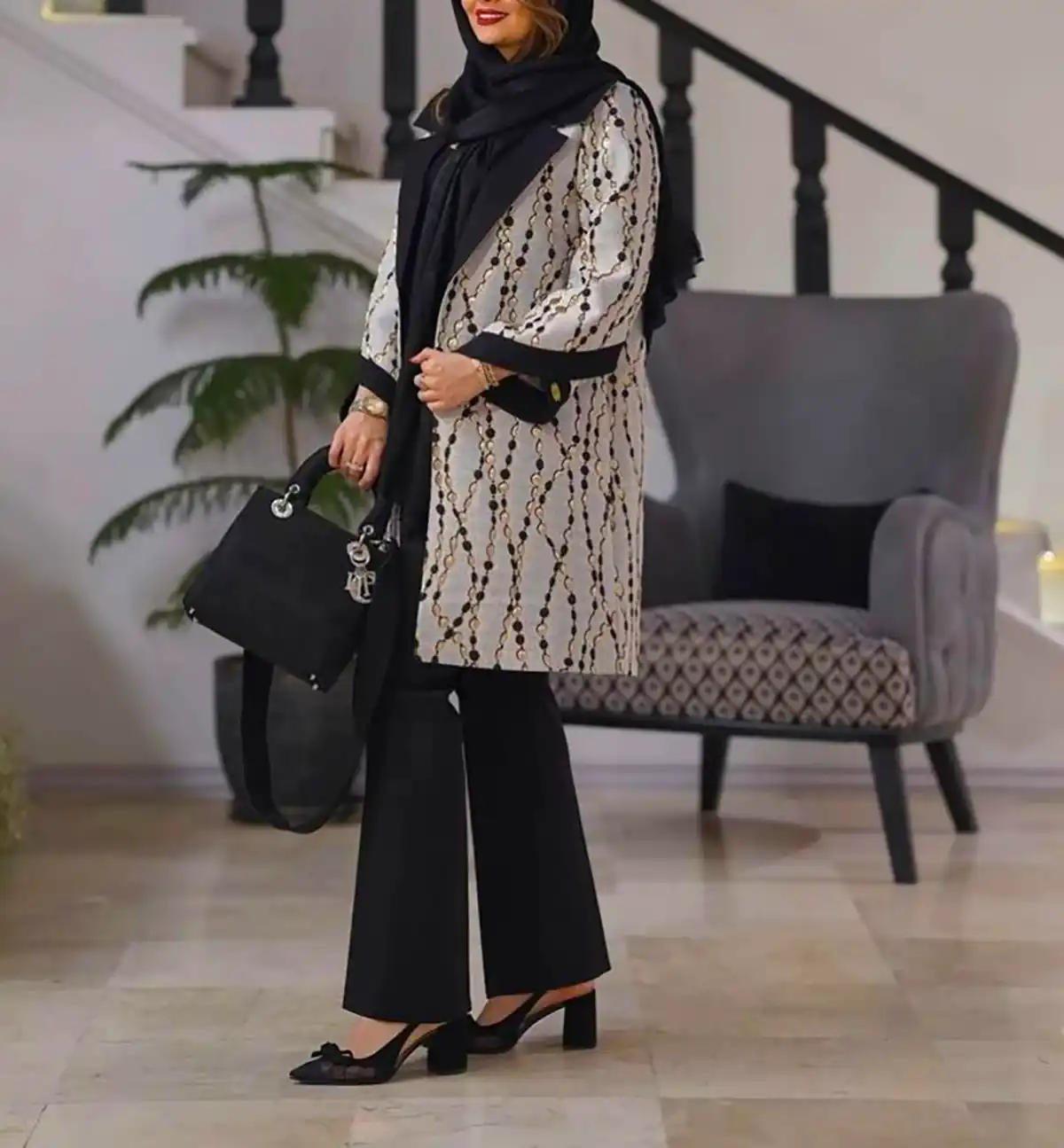 مانتو مجلسی زیبا و شیک