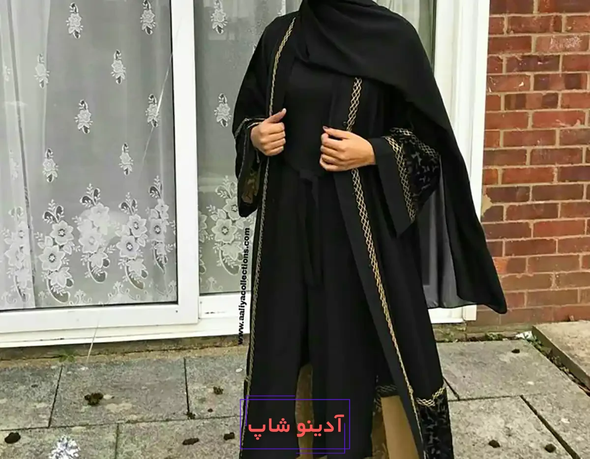 مانتو مشکی مجلسی ترند