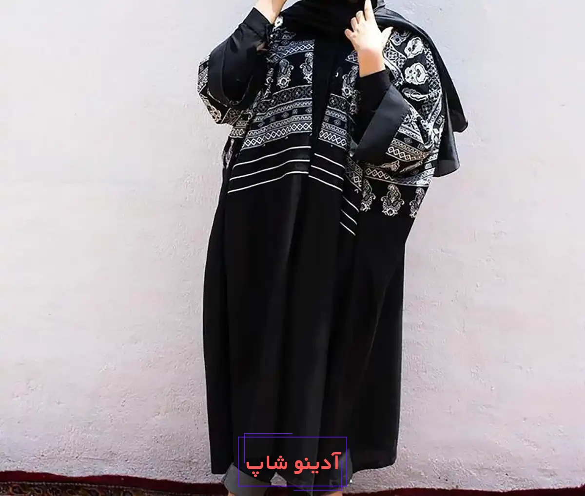 مانتو مشکی مجلسی ترند