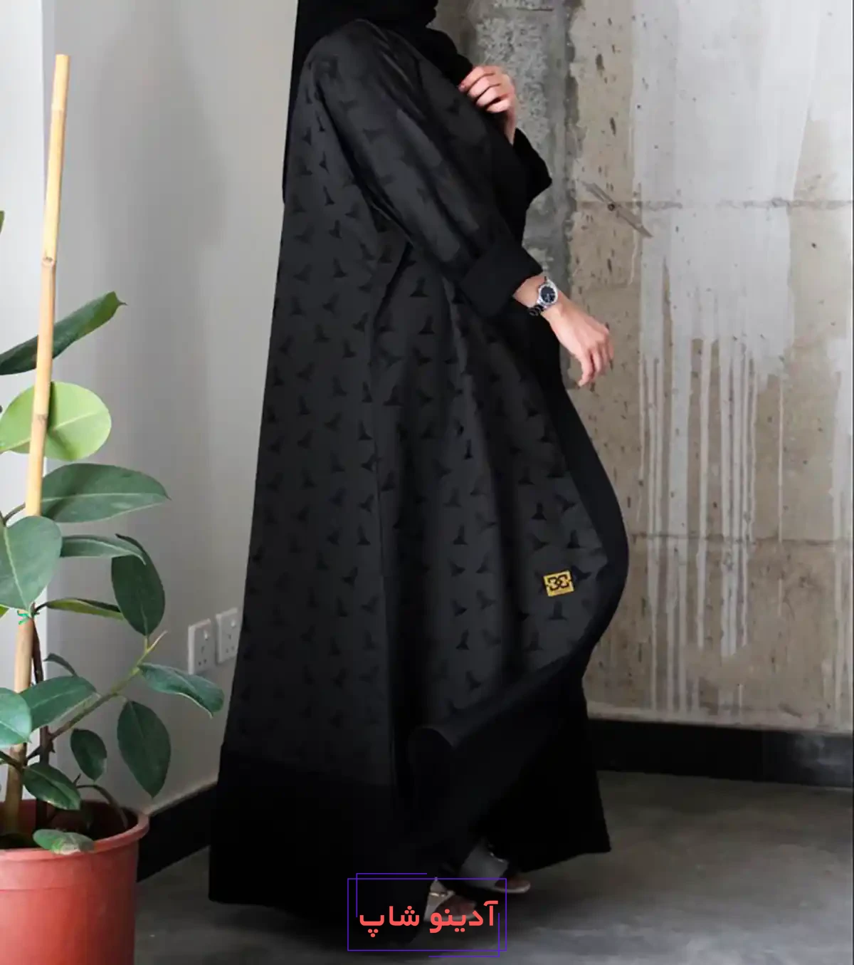 مانتو مشکی مجلسی ترند