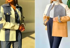 مانتو پاییزی لاکچری زنانه