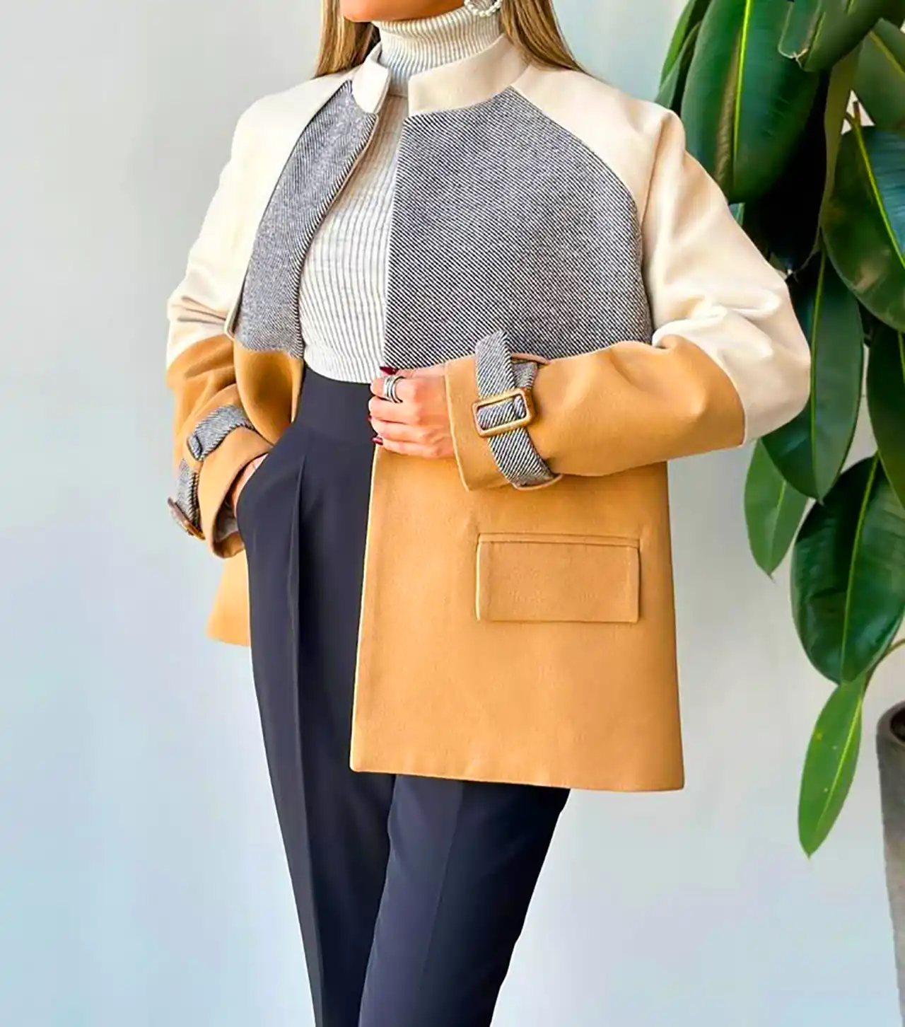 مانتو پاییزی لاکچری زنانه