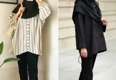 مانتو پوشیده دانشجویی