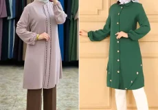 مانتو ساده بلند زنانه
