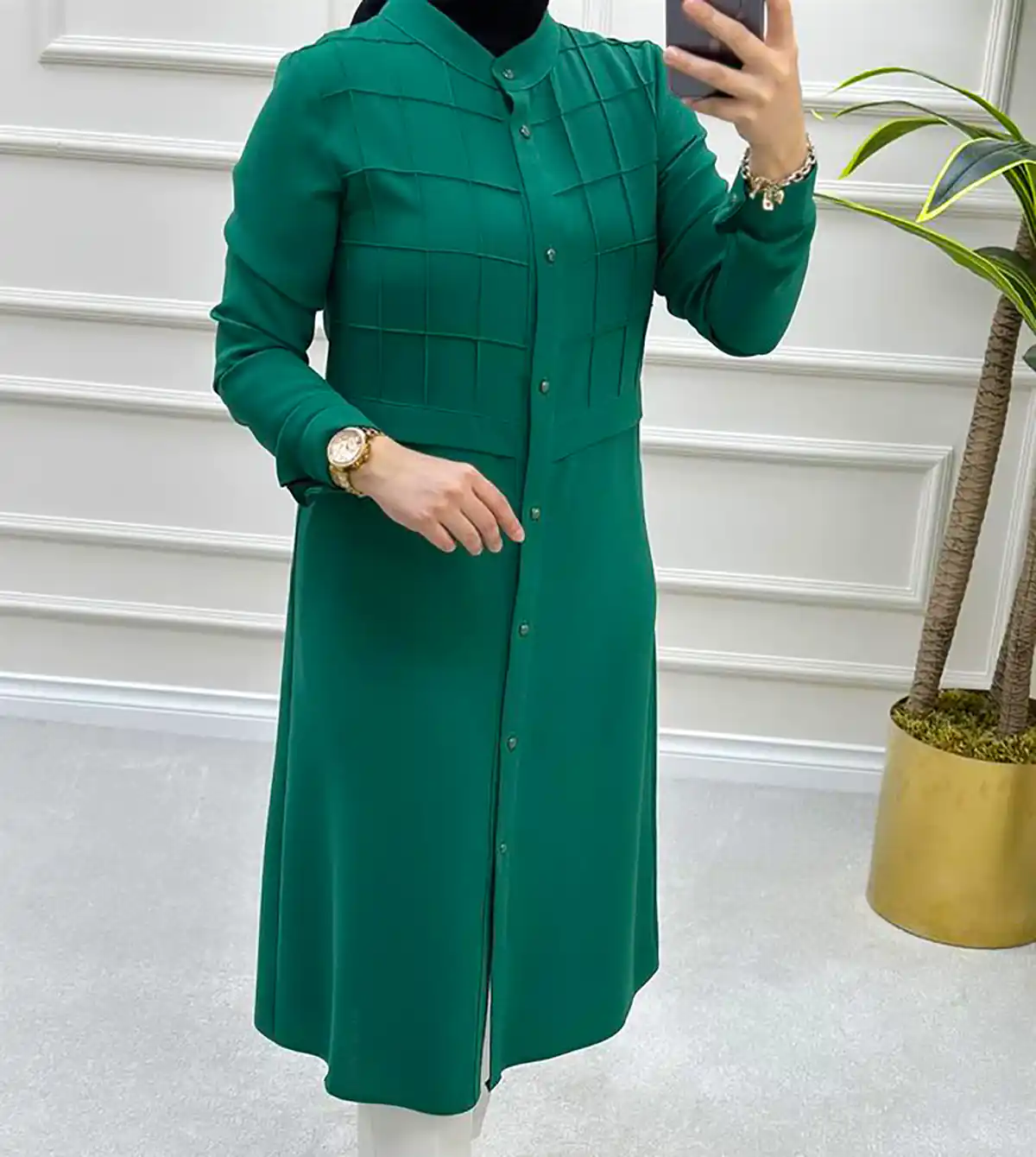 مانتو ساده بلند زنانه